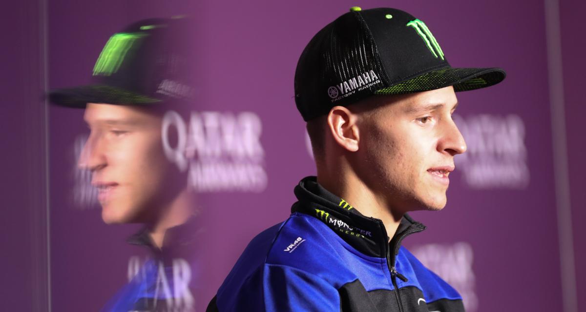 Fabio Quartararo en conférence de presse