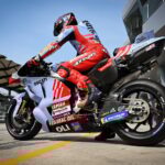 Marquez sur sa Ducati Gresini