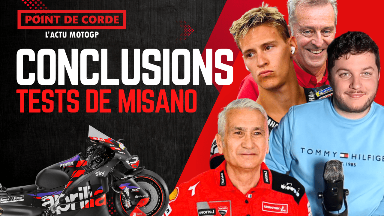 Couverture conclusions test de misano