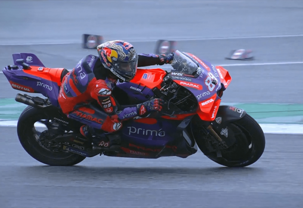 Jorge Martin sur sa Ducati Pramac