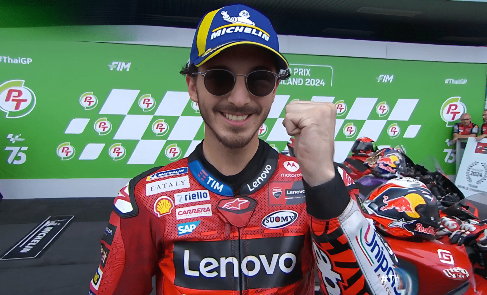 PECCO BAGNAIA GAGNANT