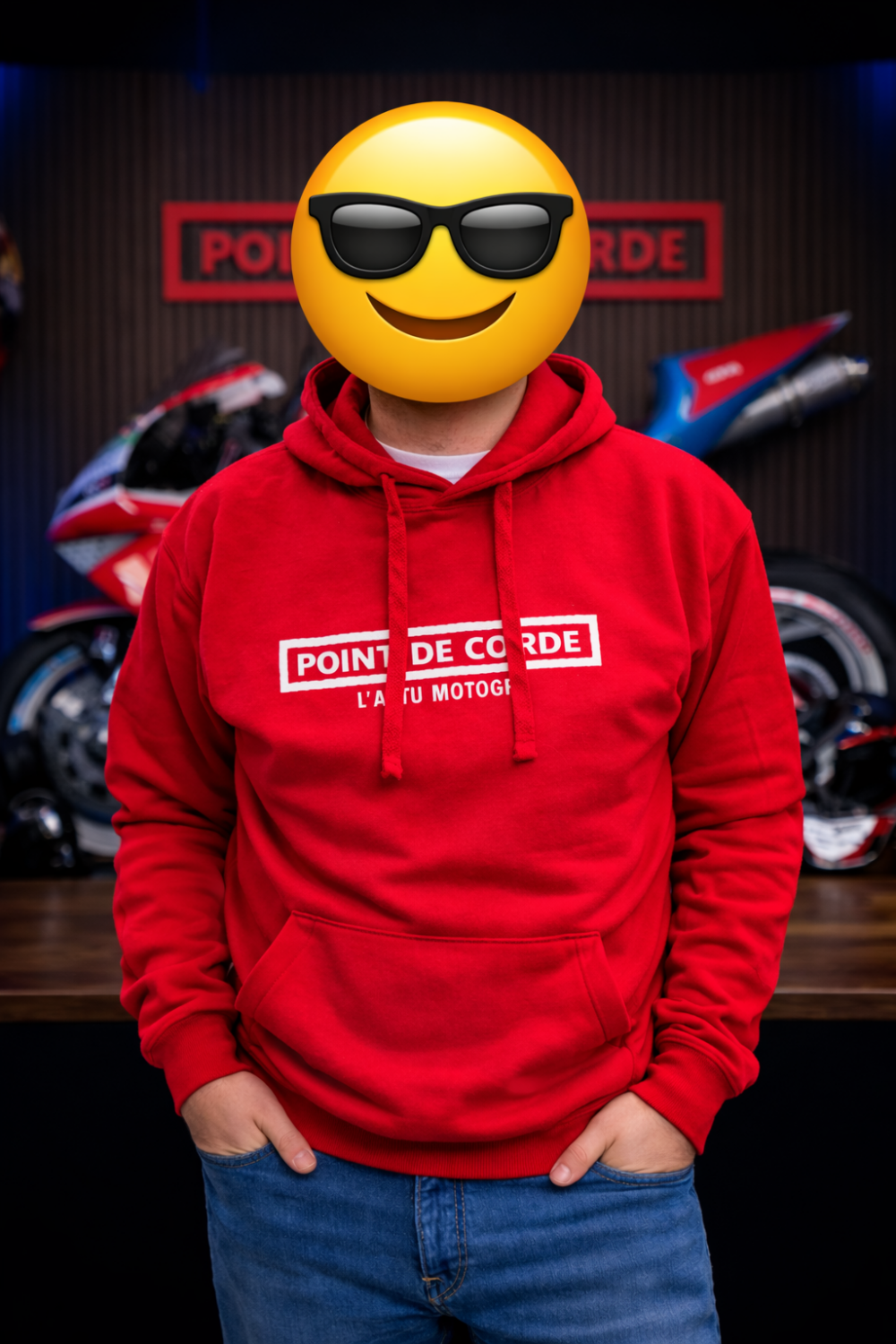 Hoodie officiel Point de Corde – Édition podcast