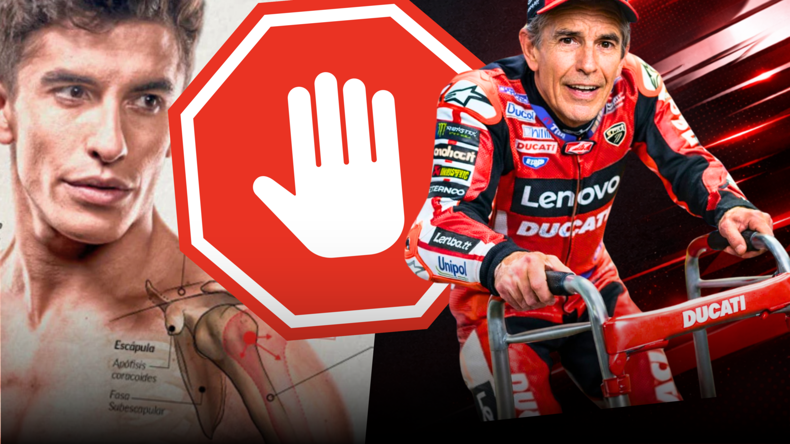 La retraite pour marc marquez?